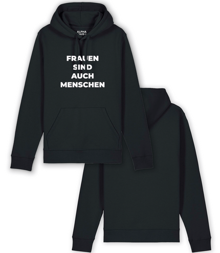 Hoodie "Frauen sind auch Menschen"