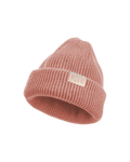 Beanie "NOT Sorry!" mit Label soft-rib